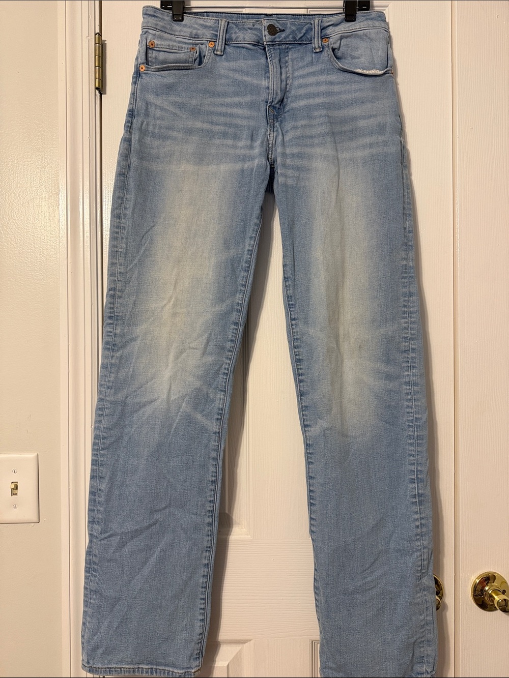 American Eagle Outfitters Pale Blue Bootcut Jeans 32x36